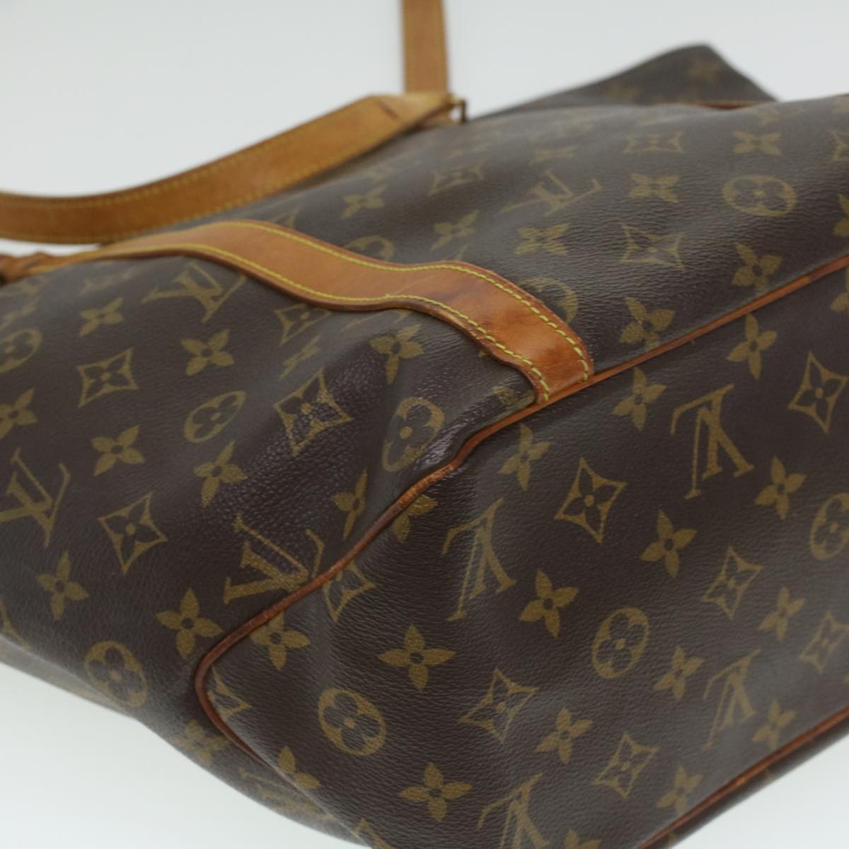 LOUIS VUITTON Monogram Sac Shopping Tote Bag M51108 LV Auth yk5667