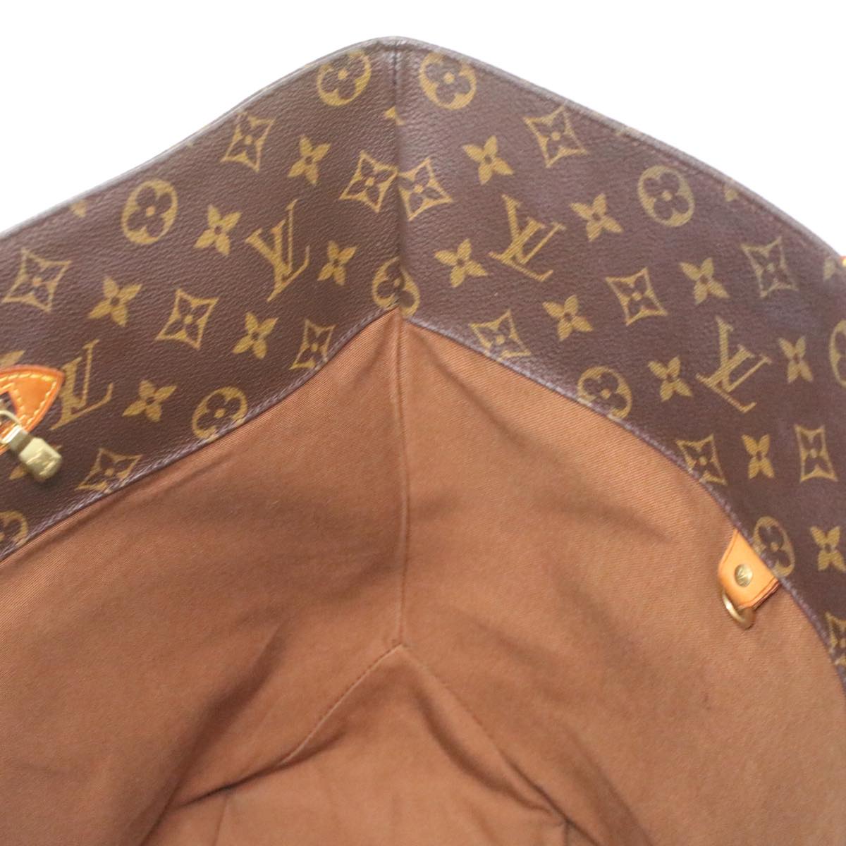 LOUIS VUITTON Monogram Sac Shopping Tote Bag M51108 LV Auth yk5667