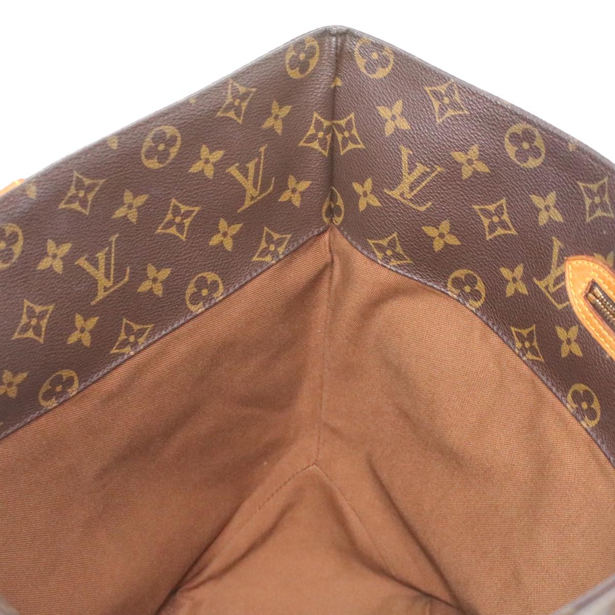 LOUIS VUITTON Monogram Sac Shopping Tote Bag M51108 LV Auth yk5667