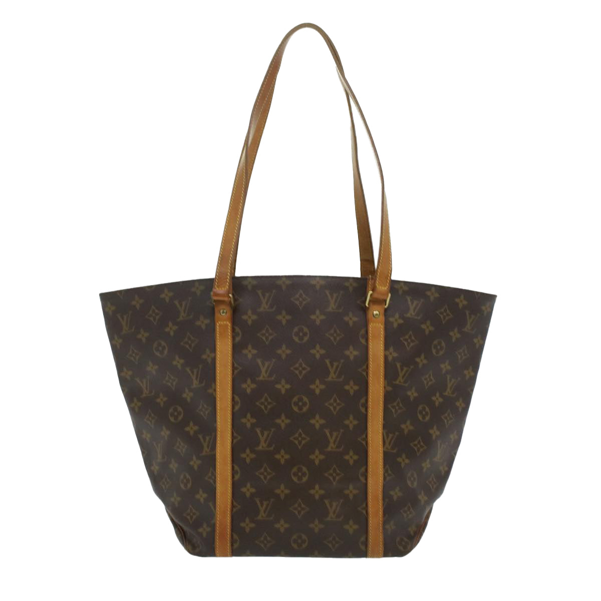 LOUIS VUITTON Monogram Sac Shopping Tote Bag M51108 LV Auth yk5667