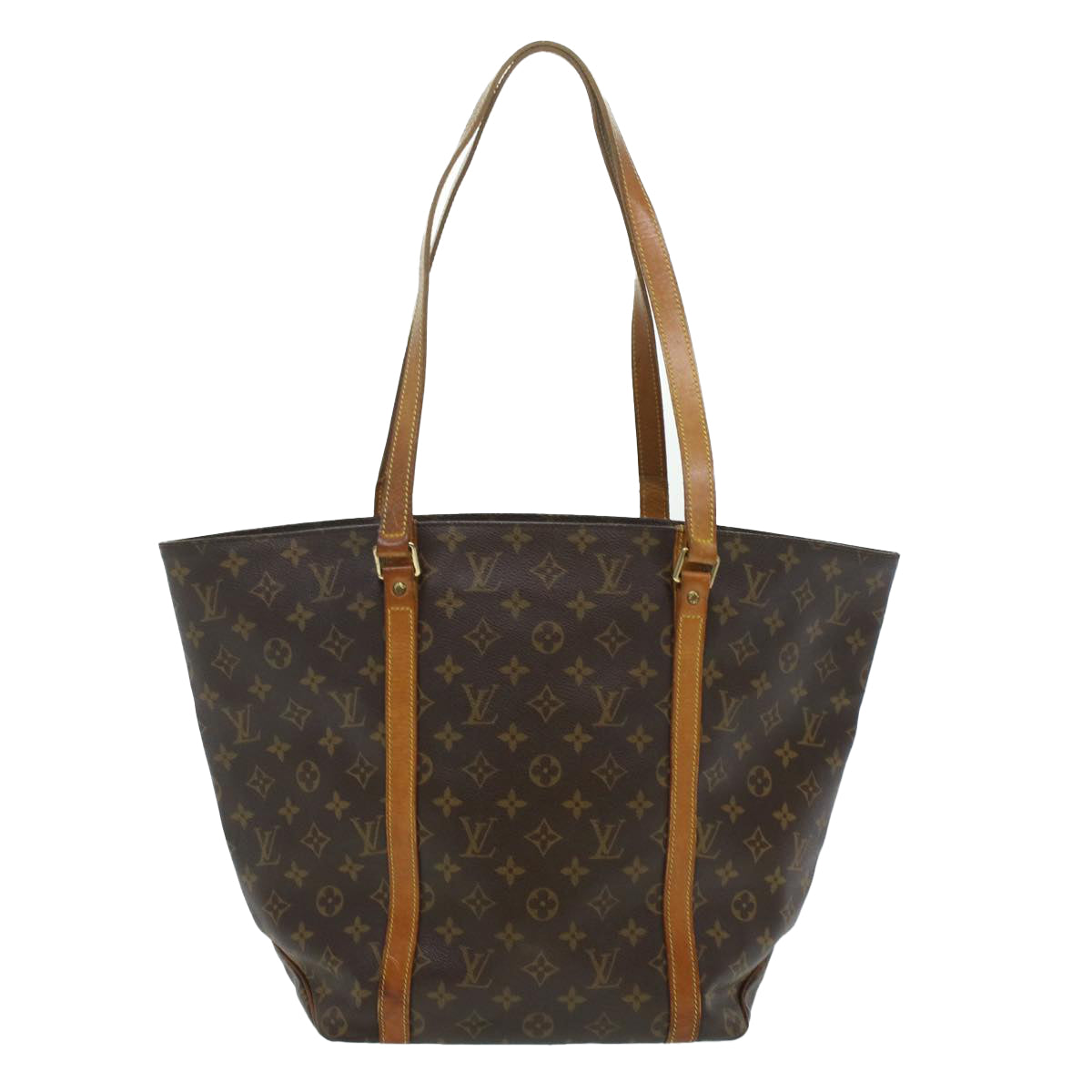 LOUIS VUITTON Monogram Sac Shopping Tote Bag M51108 LV Auth yk5667