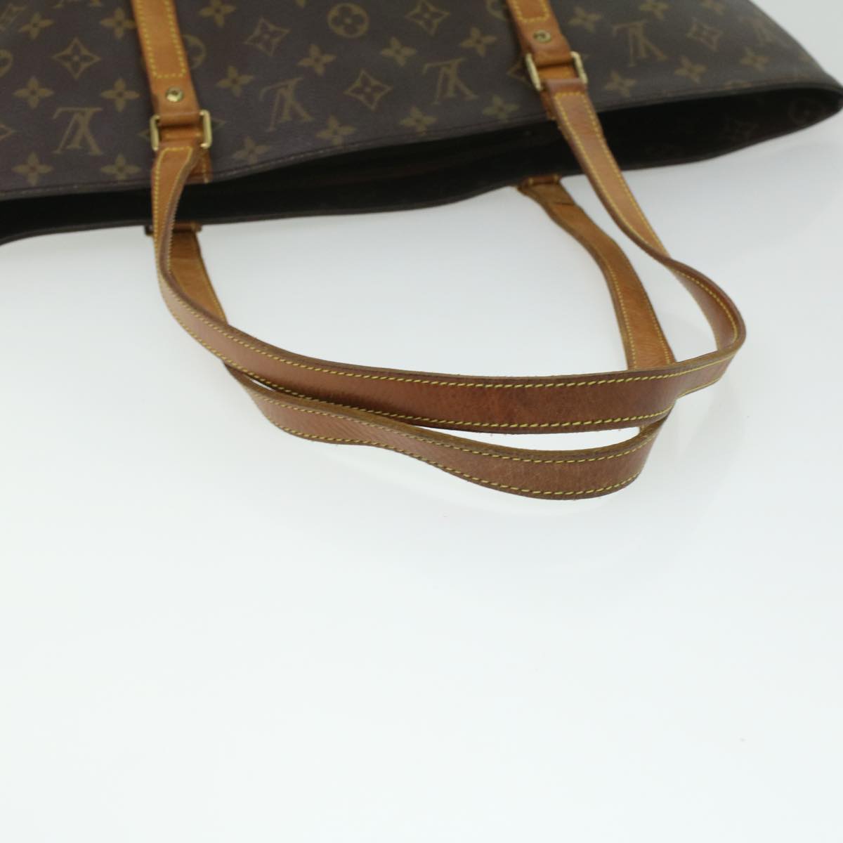 LOUIS VUITTON Monogram Sac Shopping Tote Bag M51108 LV Auth yk5667