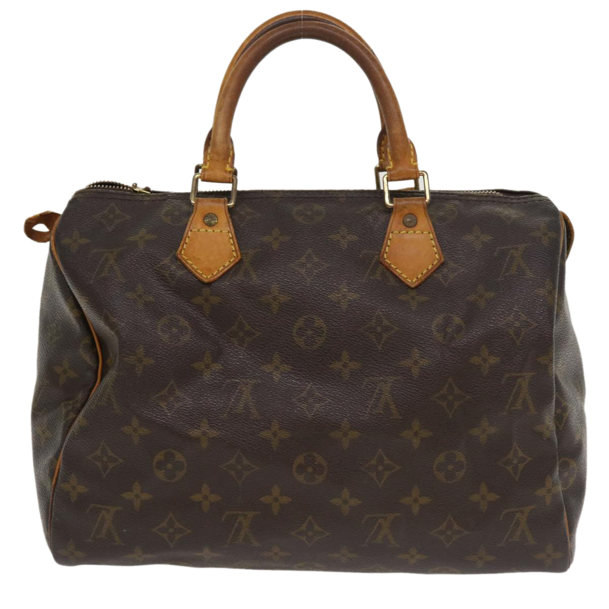 LOUIS VUITTON Monogram Speedy 30 Hand Bag M41526 LV Auth yk5686