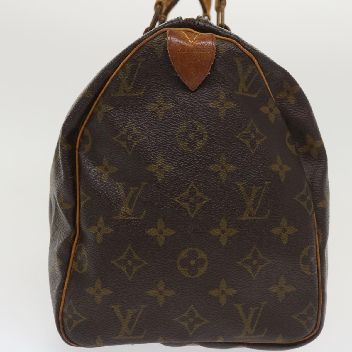 LOUIS VUITTON Monogram Speedy 30 Hand Bag M41526 LV Auth yk5686