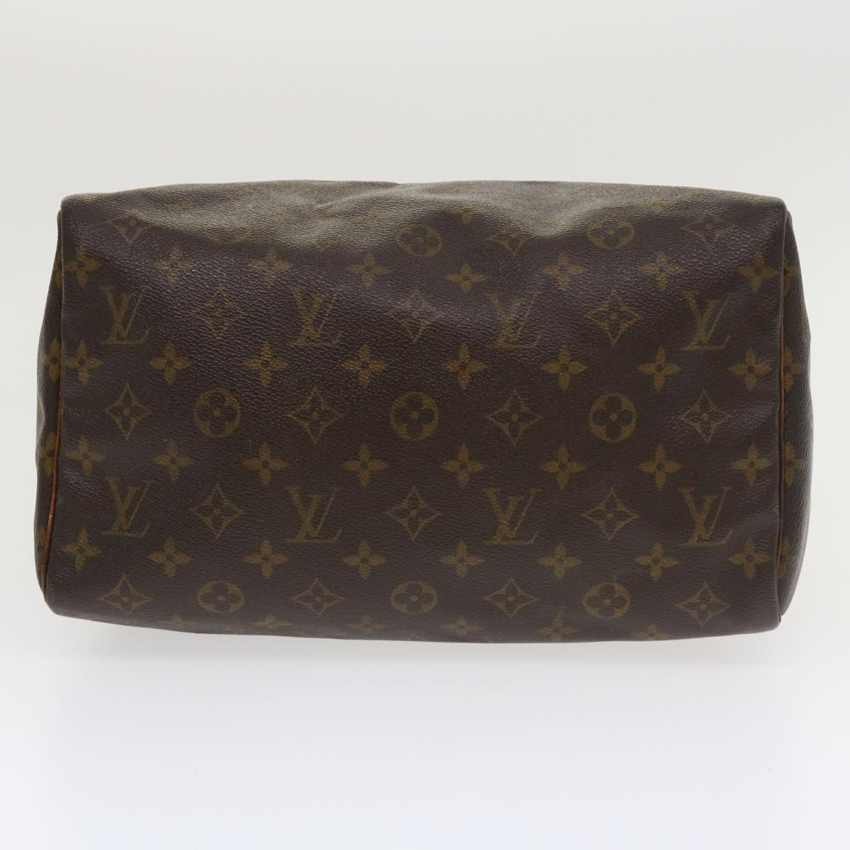 LOUIS VUITTON Monogram Speedy 30 Hand Bag M41526 LV Auth yk5686