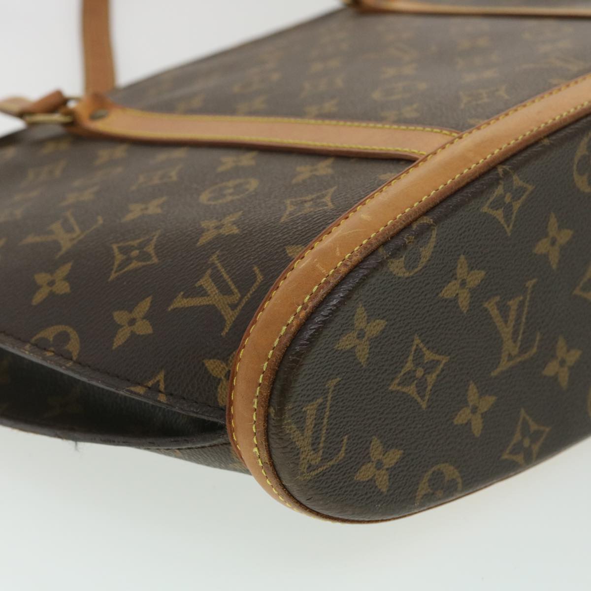 LOUIS VUITTON Monogram Babylone Tote Bag Vintage M51102 LV Auth yk5691