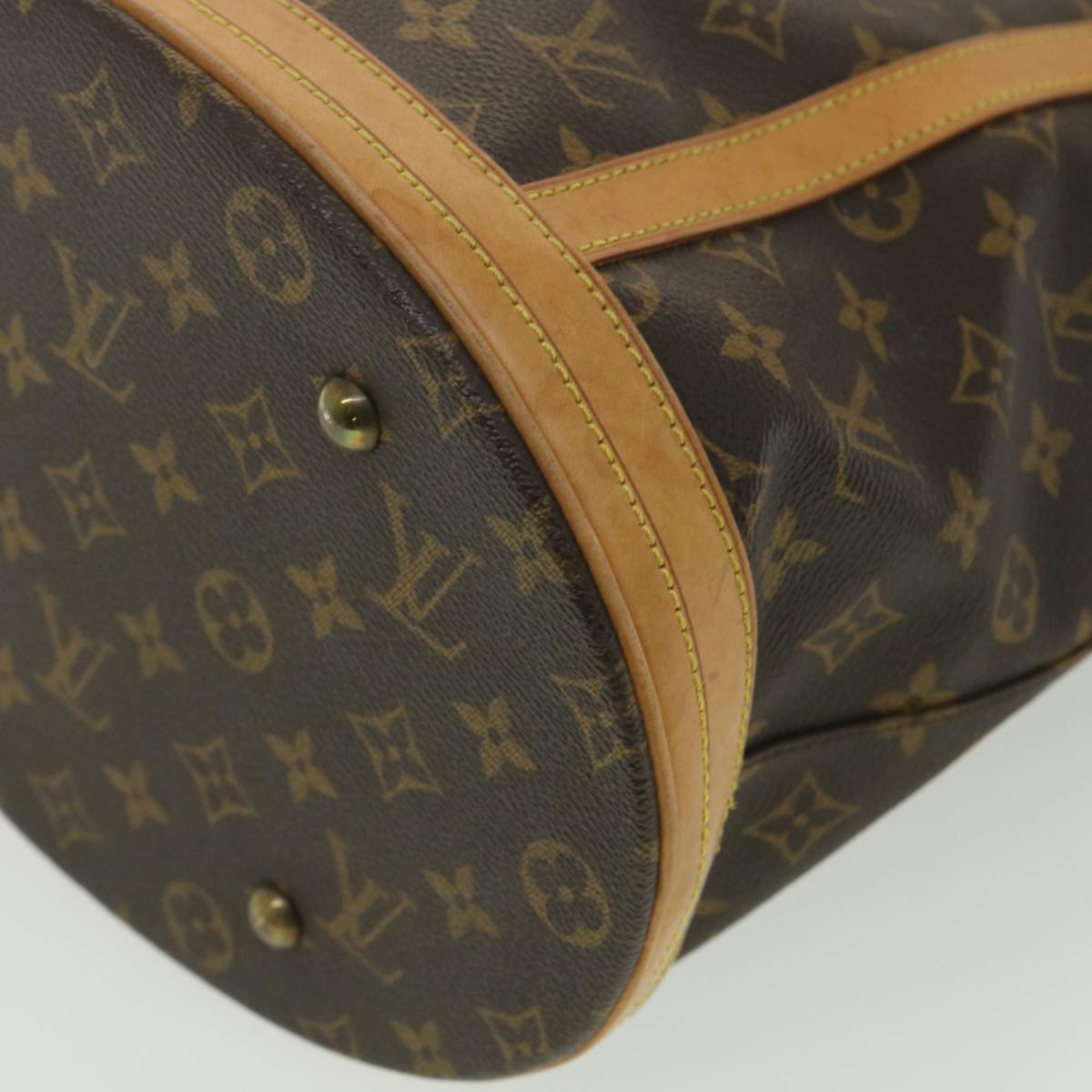 LOUIS VUITTON Monogram Bucket GM Shoulder Bag M42236 LV Auth yk5693