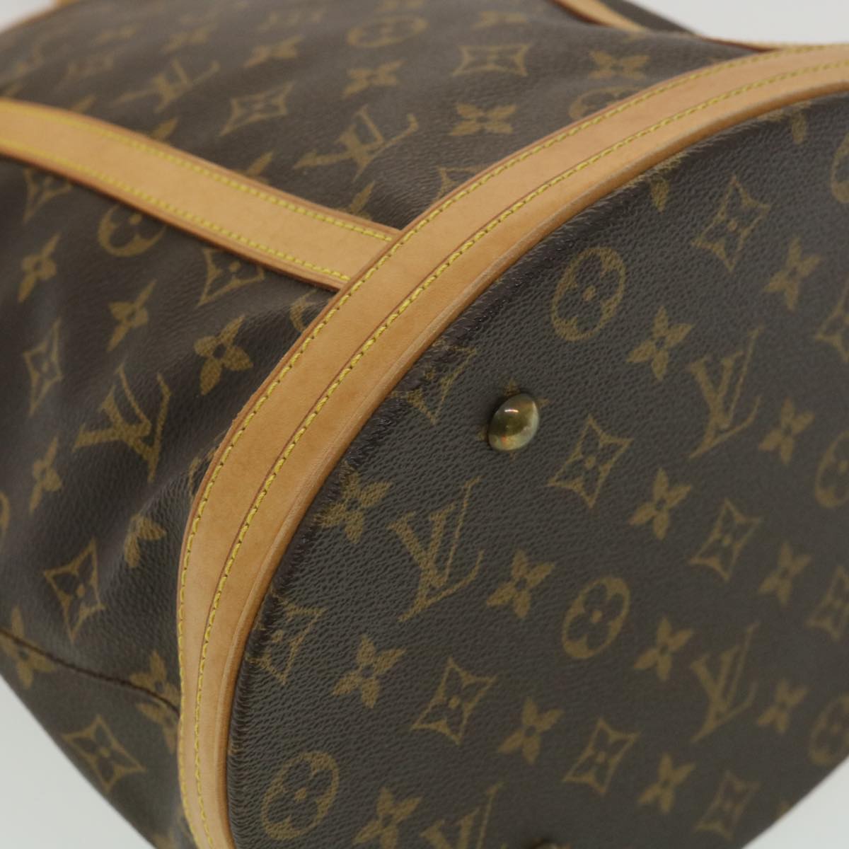 LOUIS VUITTON Monogram Bucket GM Shoulder Bag M42236 LV Auth yk5693