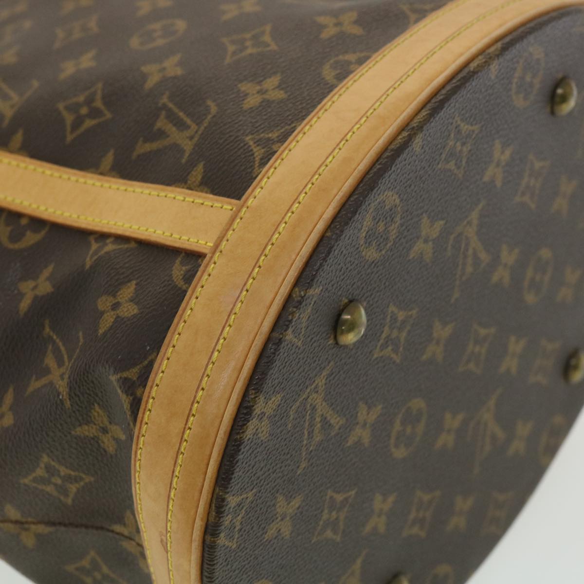 LOUIS VUITTON Monogram Bucket GM Shoulder Bag M42236 LV Auth yk5693