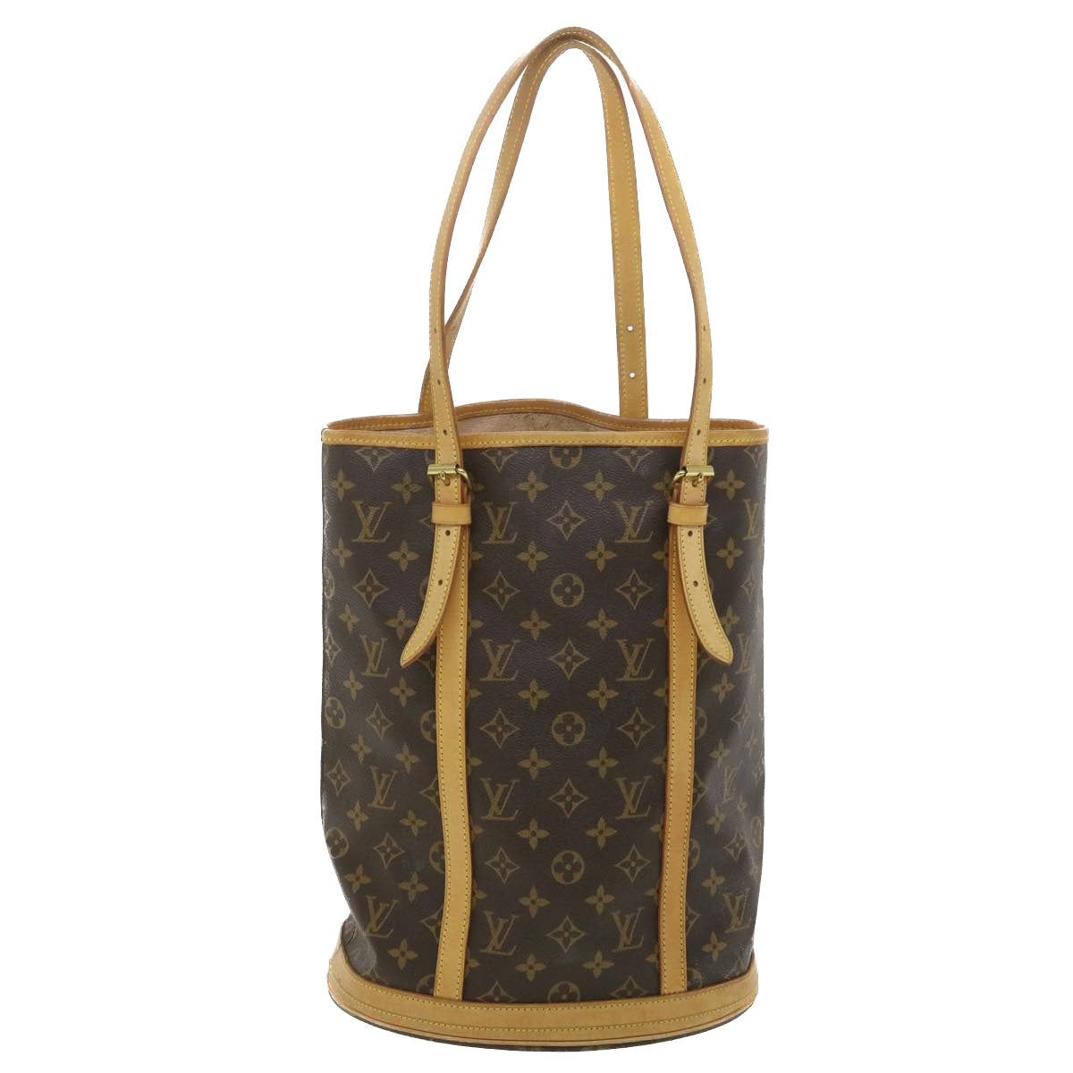 LOUIS VUITTON Monogram Bucket GM Shoulder Bag M42236 LV Auth yk5693