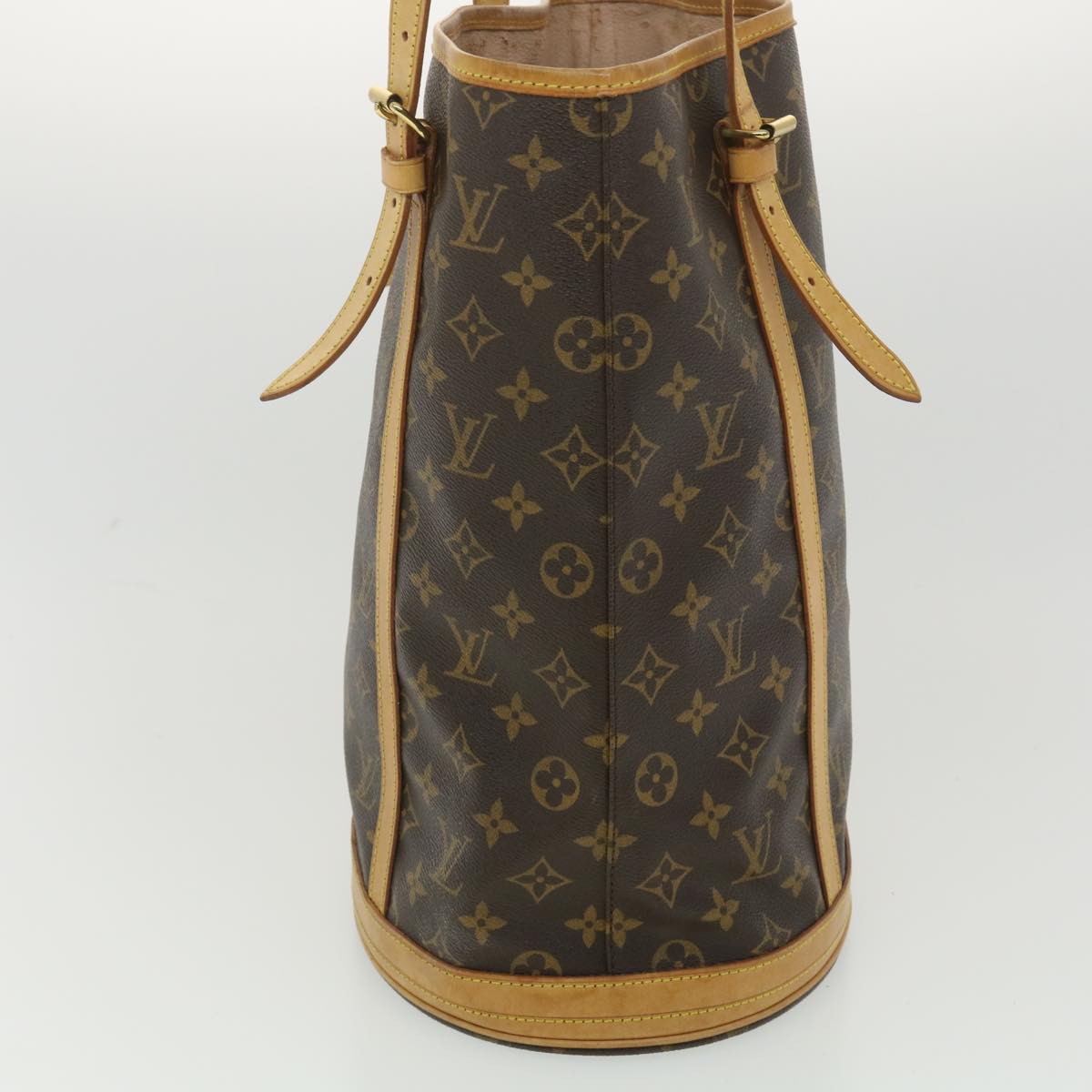 LOUIS VUITTON Monogram Bucket GM Shoulder Bag M42236 LV Auth yk5693