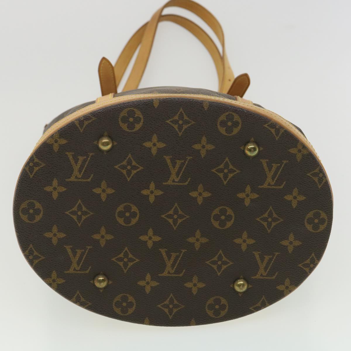 LOUIS VUITTON Monogram Bucket GM Shoulder Bag M42236 LV Auth yk5693