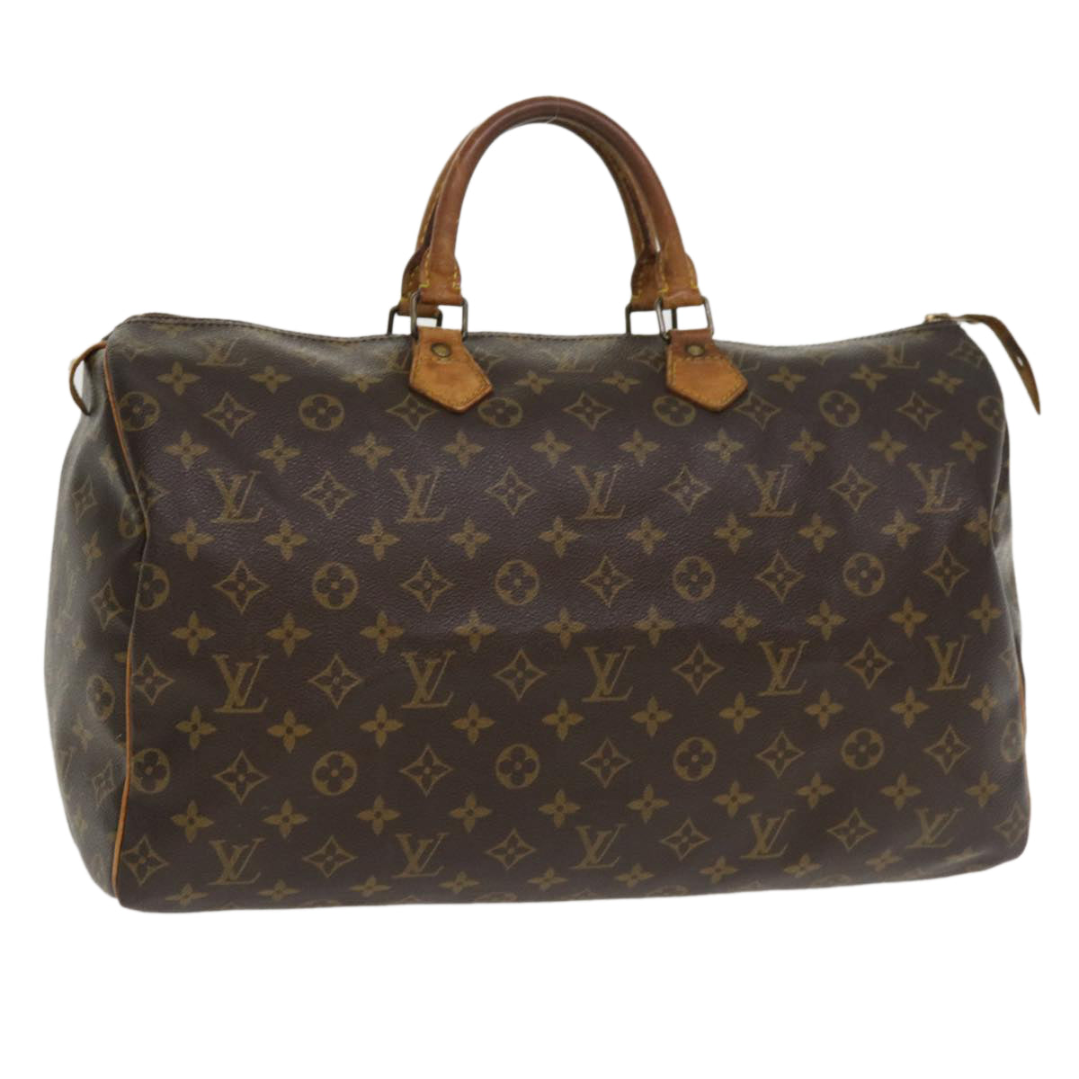 LOUIS VUITTON Monogram Speedy 40 Hand Bag M41522 LV Auth yk5695