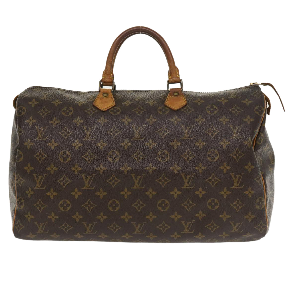 LOUIS VUITTON Monogram Speedy 40 Hand Bag M41522 LV Auth yk5695