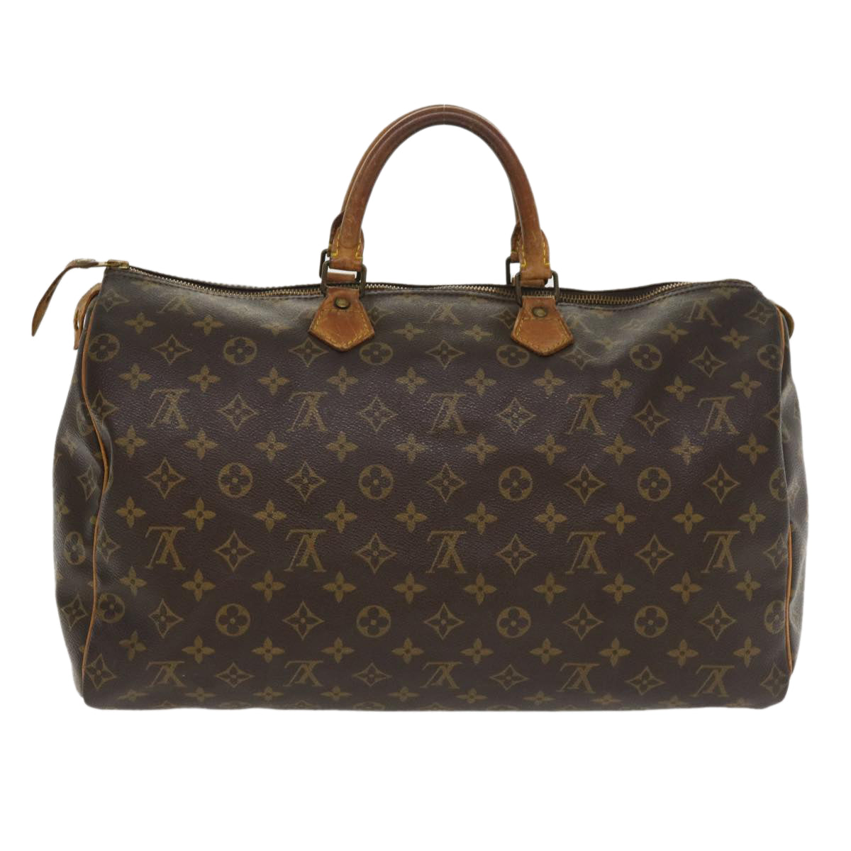 LOUIS VUITTON Monogram Speedy 40 Hand Bag M41522 LV Auth yk5695