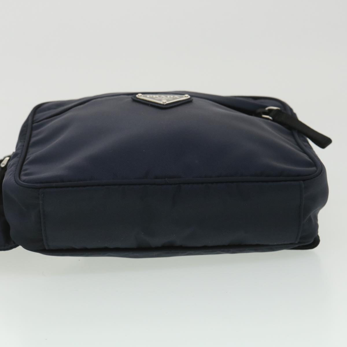 PRADA Waist Bag Nylon Navy Auth yk5706