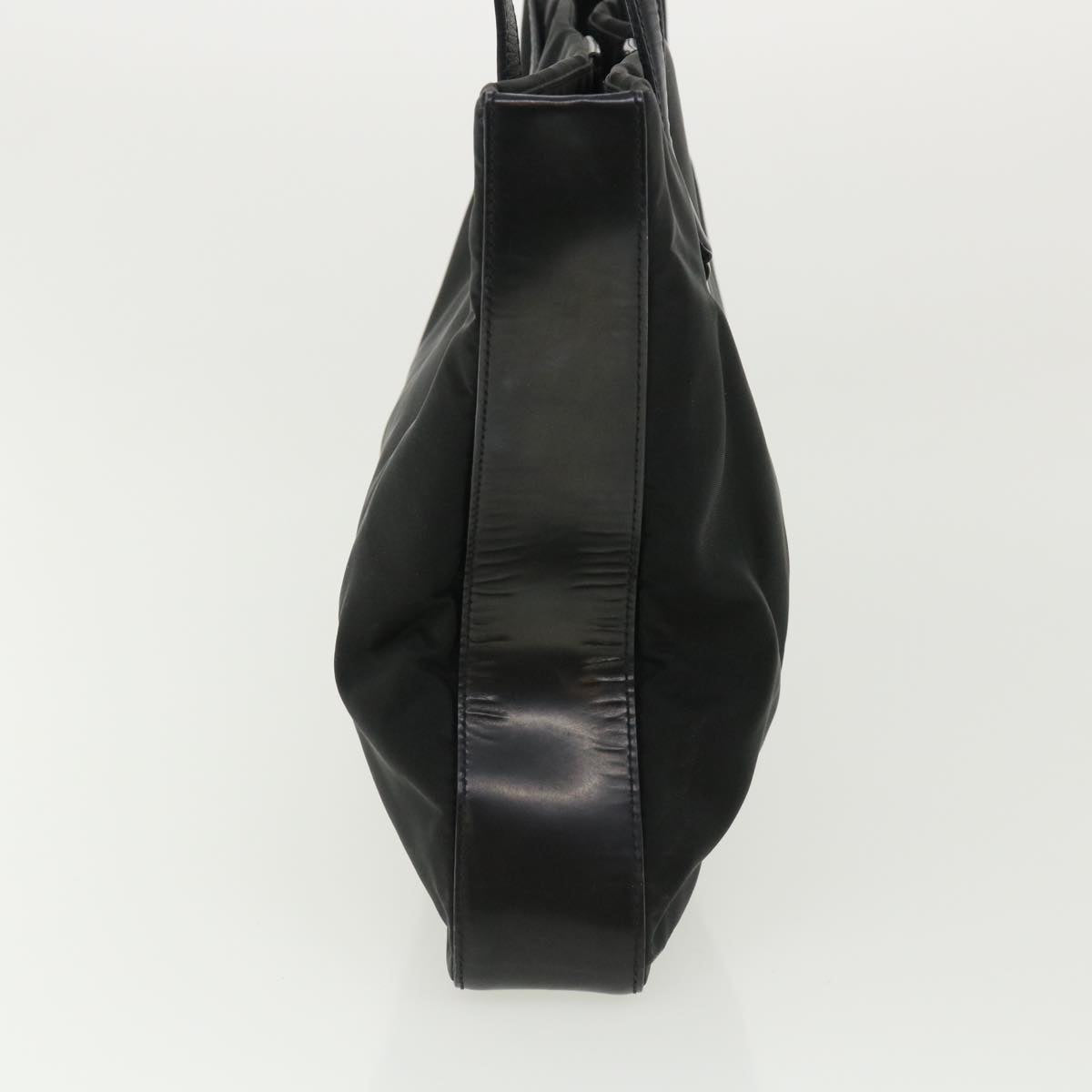 PRADA Tote Bag Nylon Black Auth yk5747