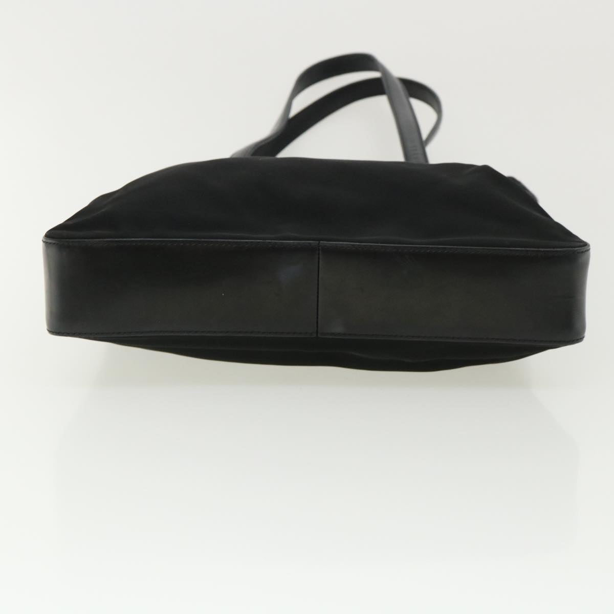 PRADA Tote Bag Nylon Black Auth yk5747