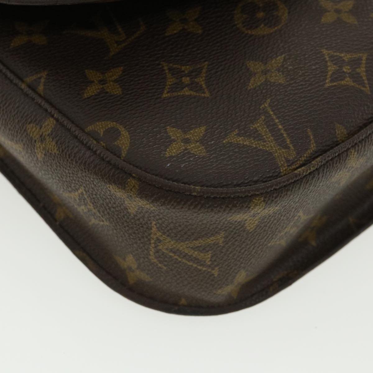 LOUIS VUITTON Monogram Saint Cloud GM Shoulder Bag M51242 LV Auth yk5762