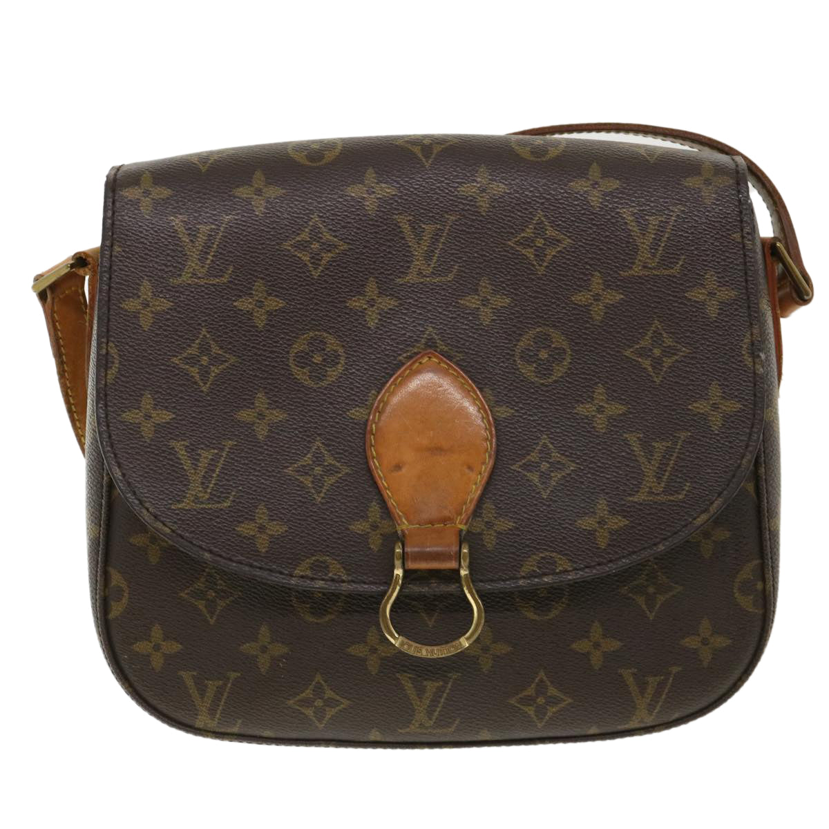 LOUIS VUITTON Monogram Saint Cloud GM Shoulder Bag M51242 LV Auth yk5762