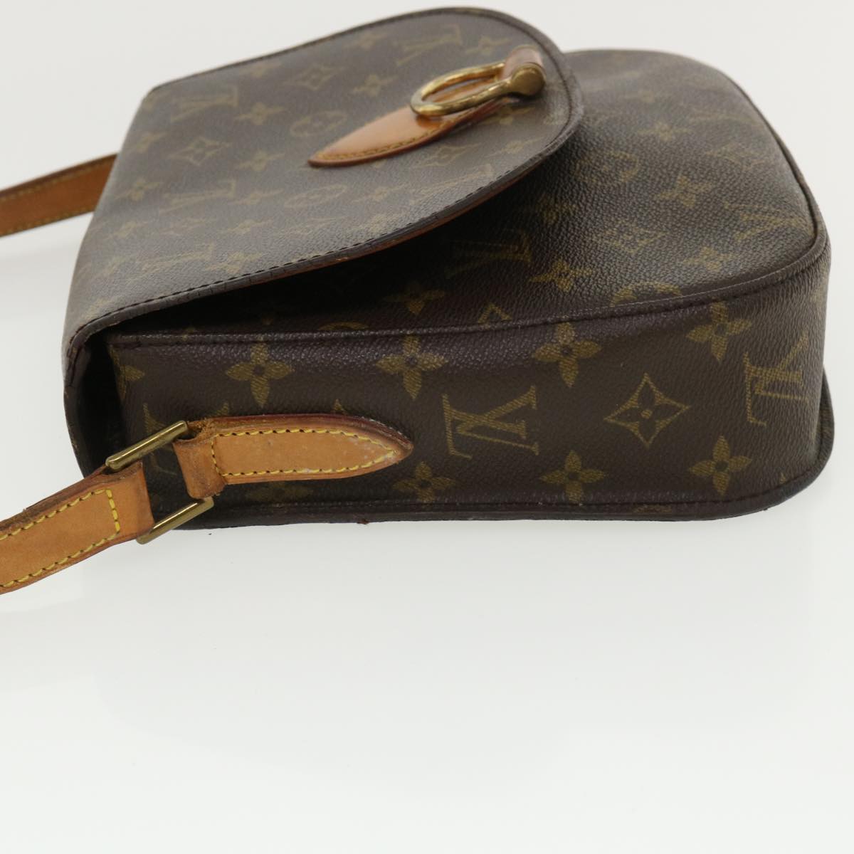 LOUIS VUITTON Monogram Saint Cloud GM Shoulder Bag M51242 LV Auth yk5762