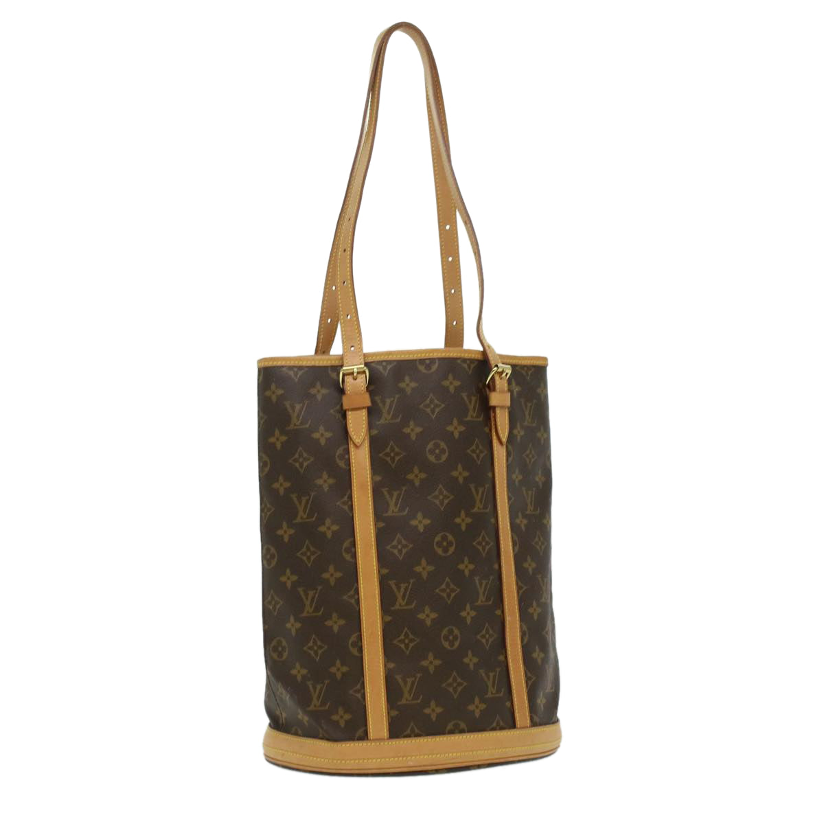 LOUIS VUITTON Monogram Bucket GM Shoulder Bag M42236 LV Auth yk5768