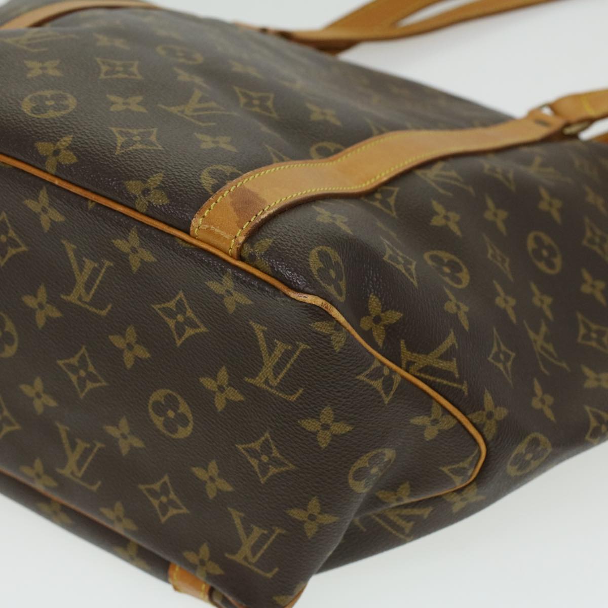 LOUIS VUITTON Monogram Sac Shopping Tote Bag M51108 LV Auth yk5770