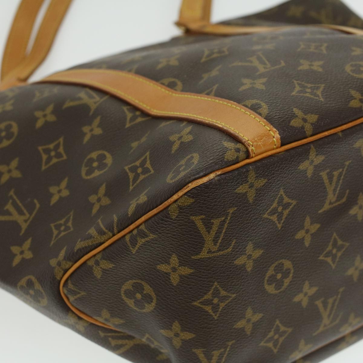 LOUIS VUITTON Monogram Sac Shopping Tote Bag M51108 LV Auth yk5770