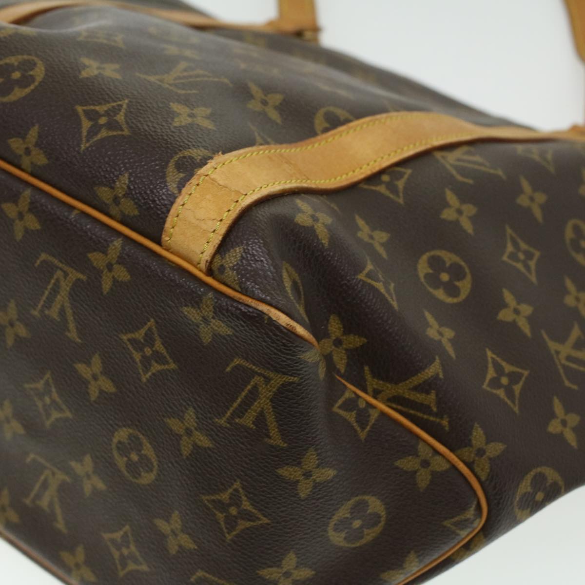 LOUIS VUITTON Monogram Sac Shopping Tote Bag M51108 LV Auth yk5770