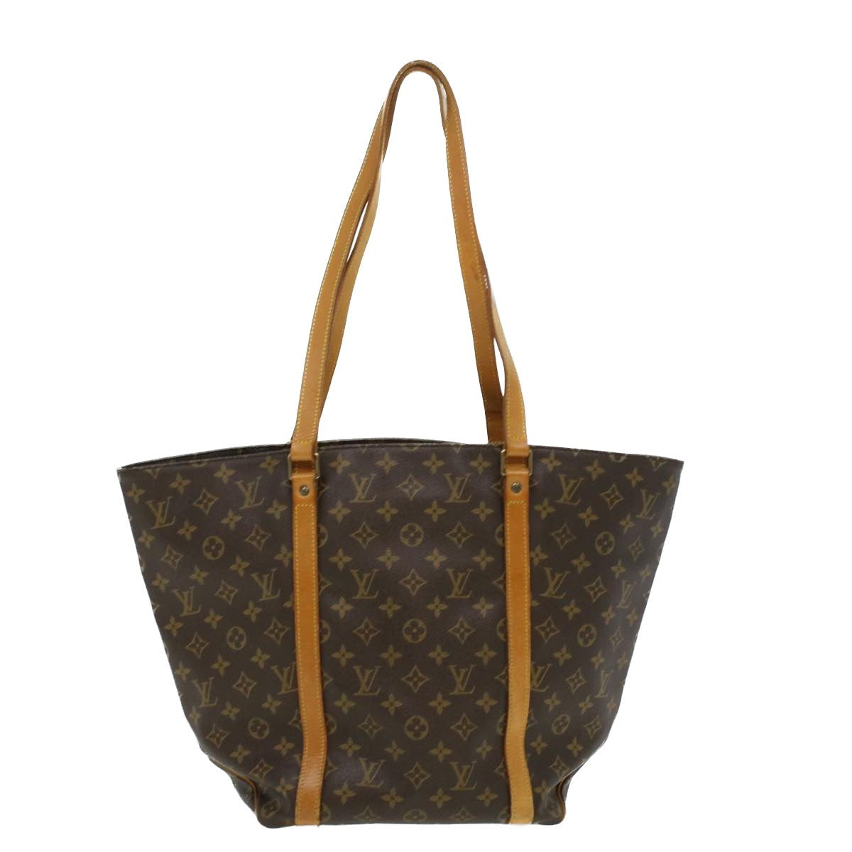 LOUIS VUITTON Monogram Sac Shopping Tote Bag M51108 LV Auth yk5770 - 0