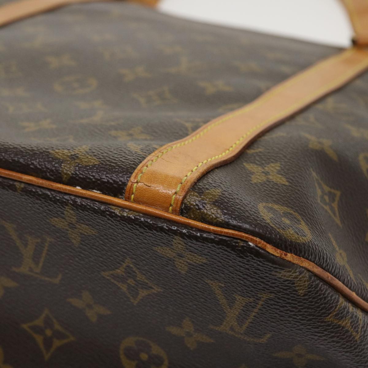 LOUIS VUITTON Monogram Sac Shopping Tote Bag M51108 LV Auth yk5795