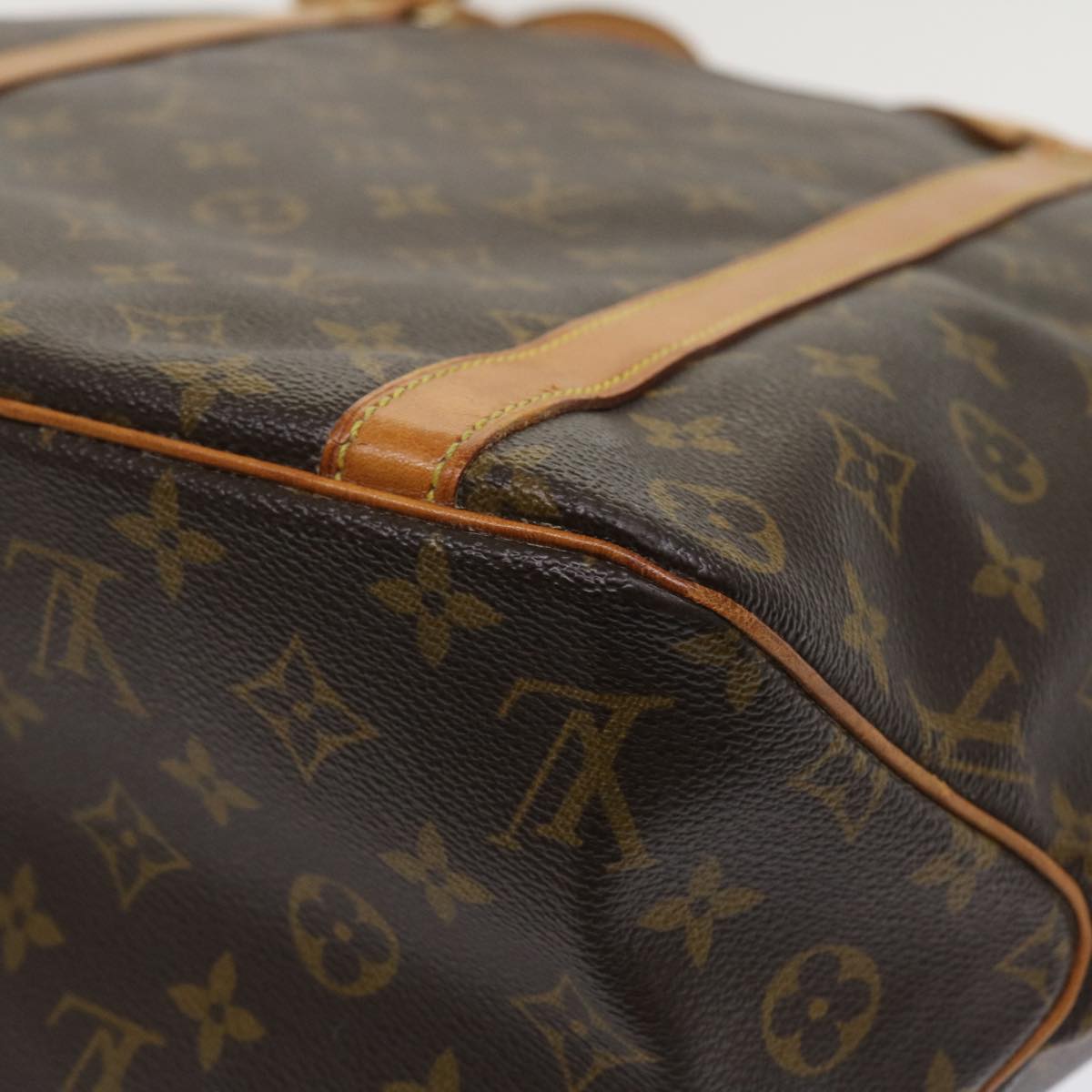 LOUIS VUITTON Monogram Sac Shopping Tote Bag M51108 LV Auth yk5795