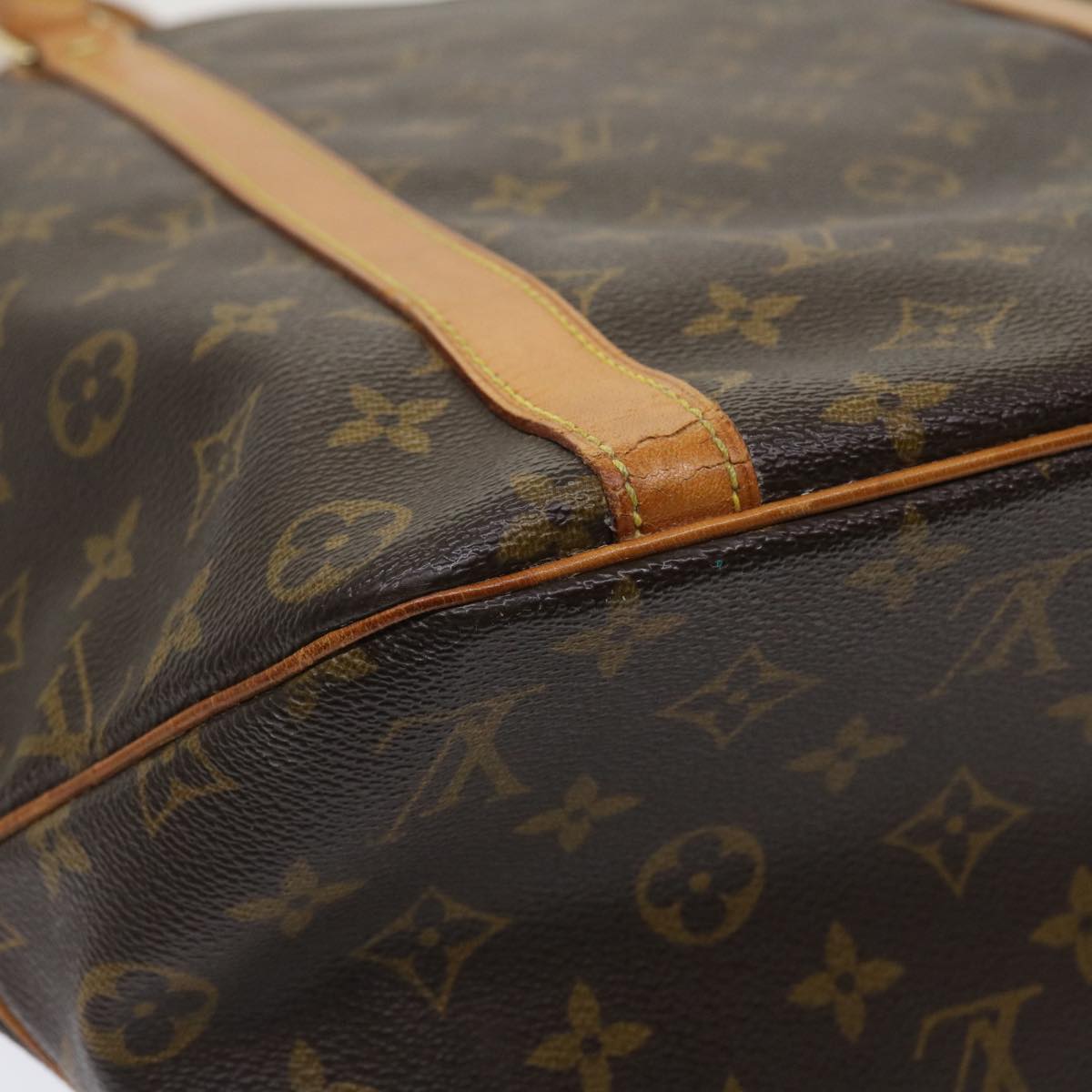 LOUIS VUITTON Monogram Sac Shopping Tote Bag M51108 LV Auth yk5795