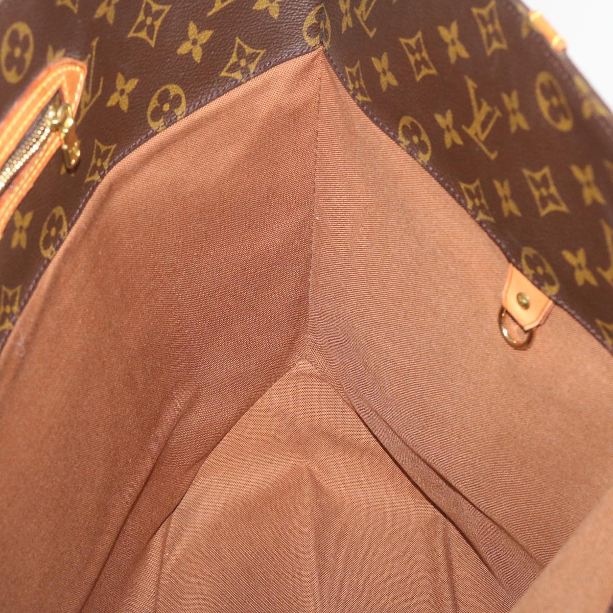 LOUIS VUITTON Monogram Sac Shopping Tote Bag M51108 LV Auth yk5795