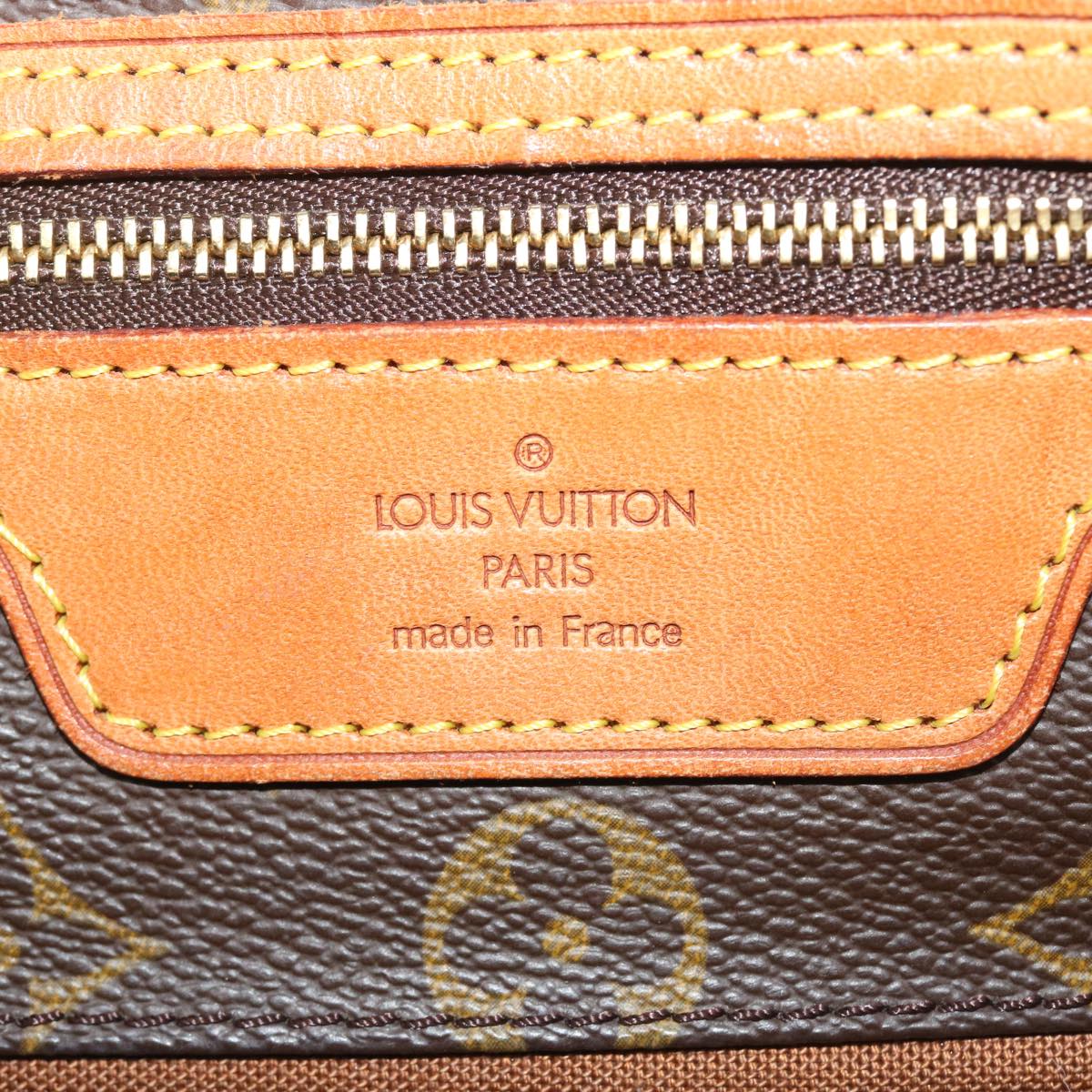 LOUIS VUITTON Monogram Sac Shopping Tote Bag M51108 LV Auth yk5795