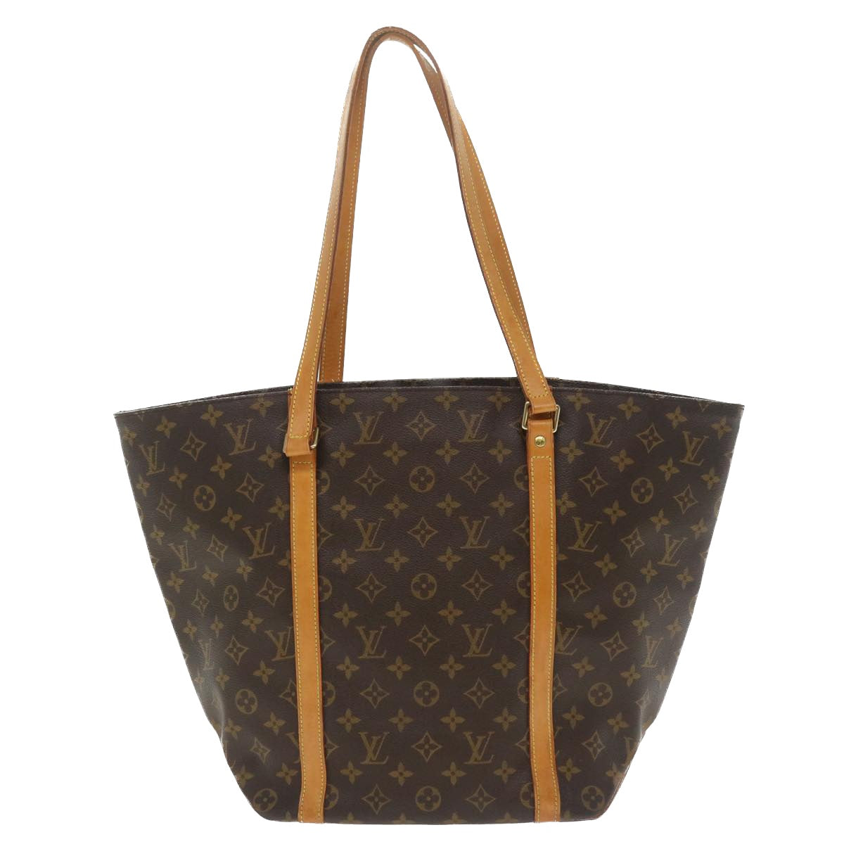 LOUIS VUITTON Monogram Sac Shopping Tote Bag M51108 LV Auth yk5795