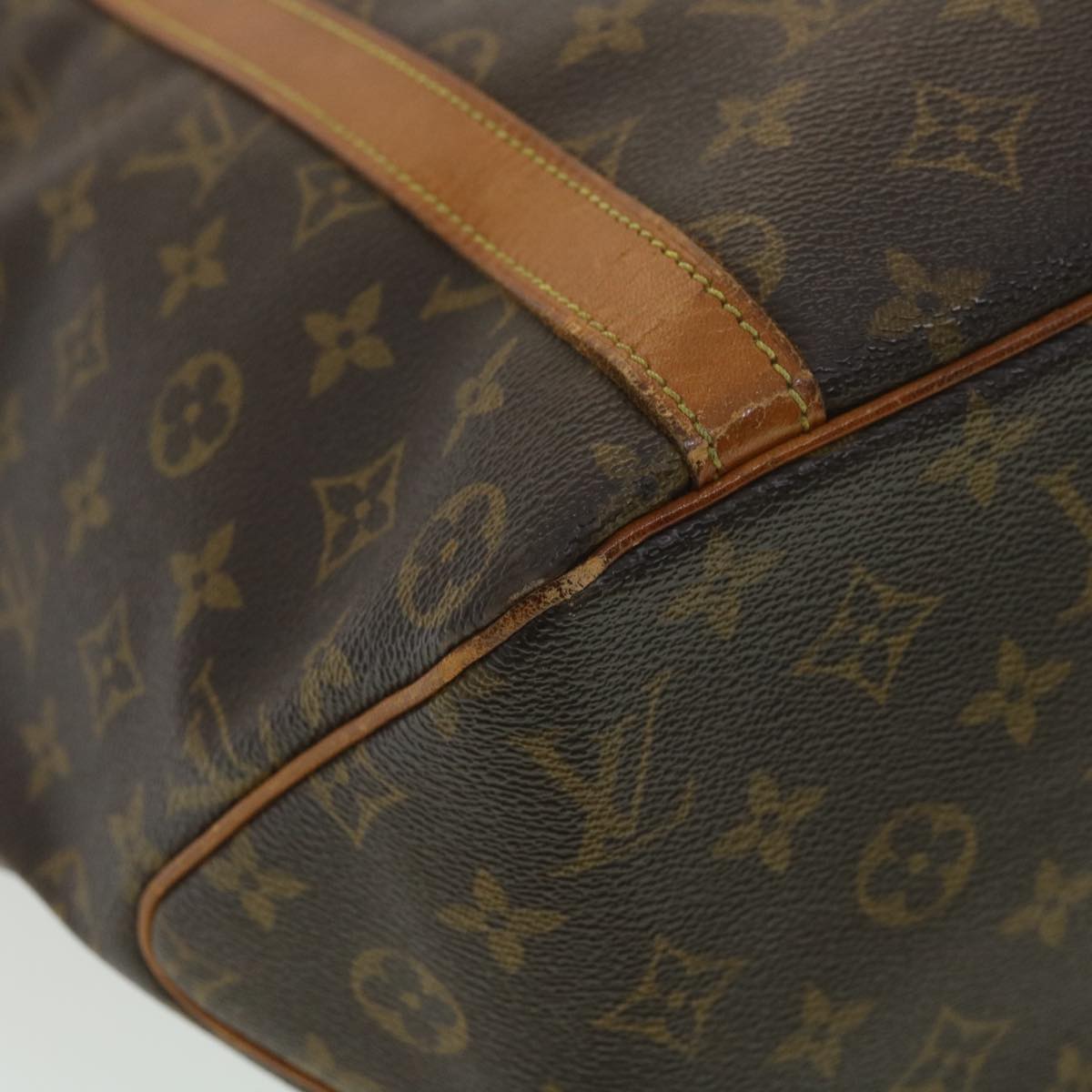 LOUIS VUITTON Monogram Sac Shopping Tote Bag M51108 LV Auth yk5796