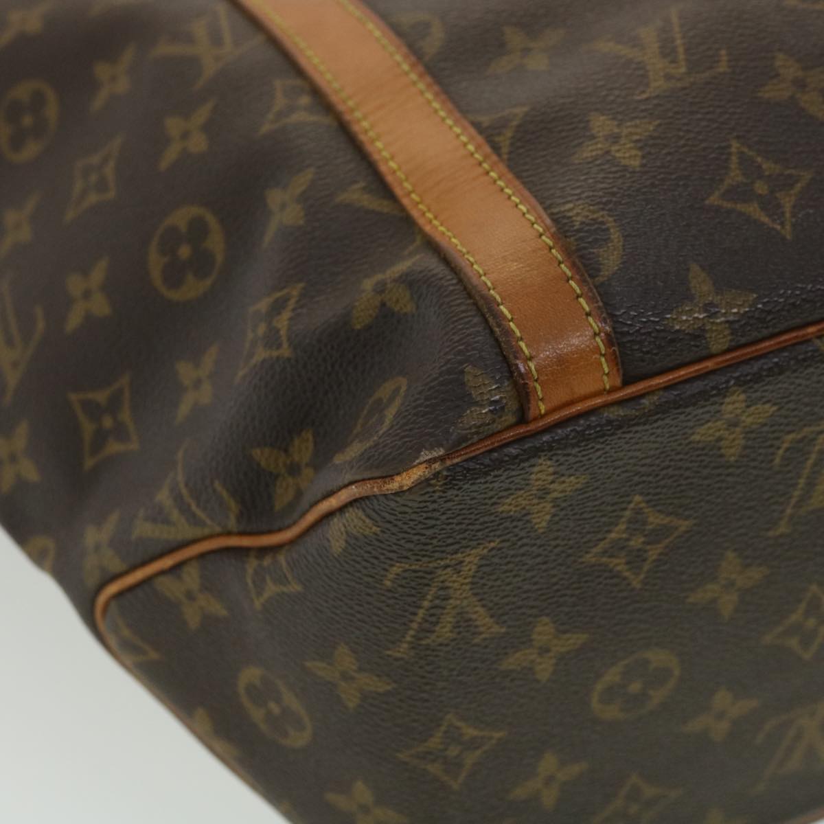 LOUIS VUITTON Monogram Sac Shopping Tote Bag M51108 LV Auth yk5796