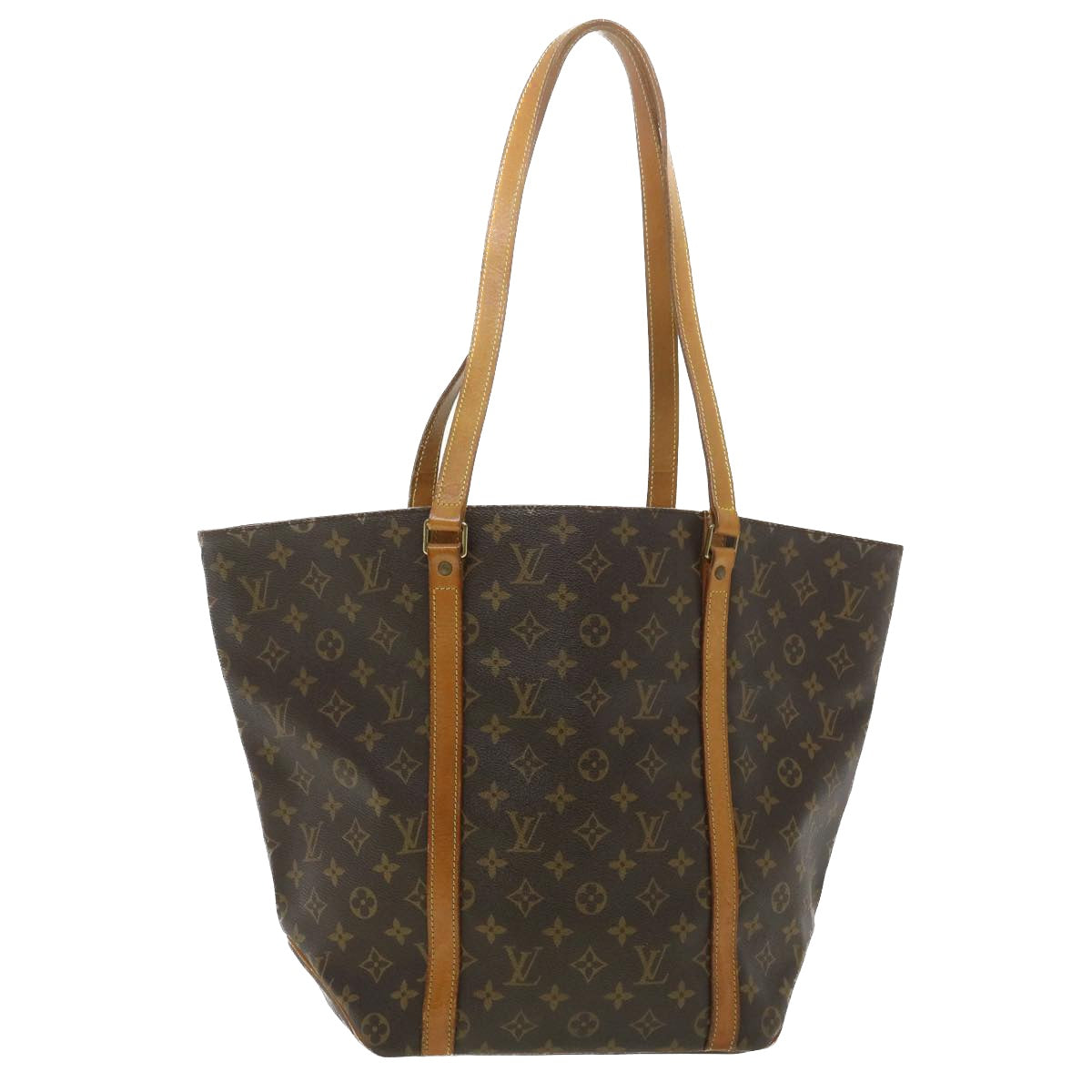 LOUIS VUITTON Monogram Sac Shopping Tote Bag M51108 LV Auth yk5796