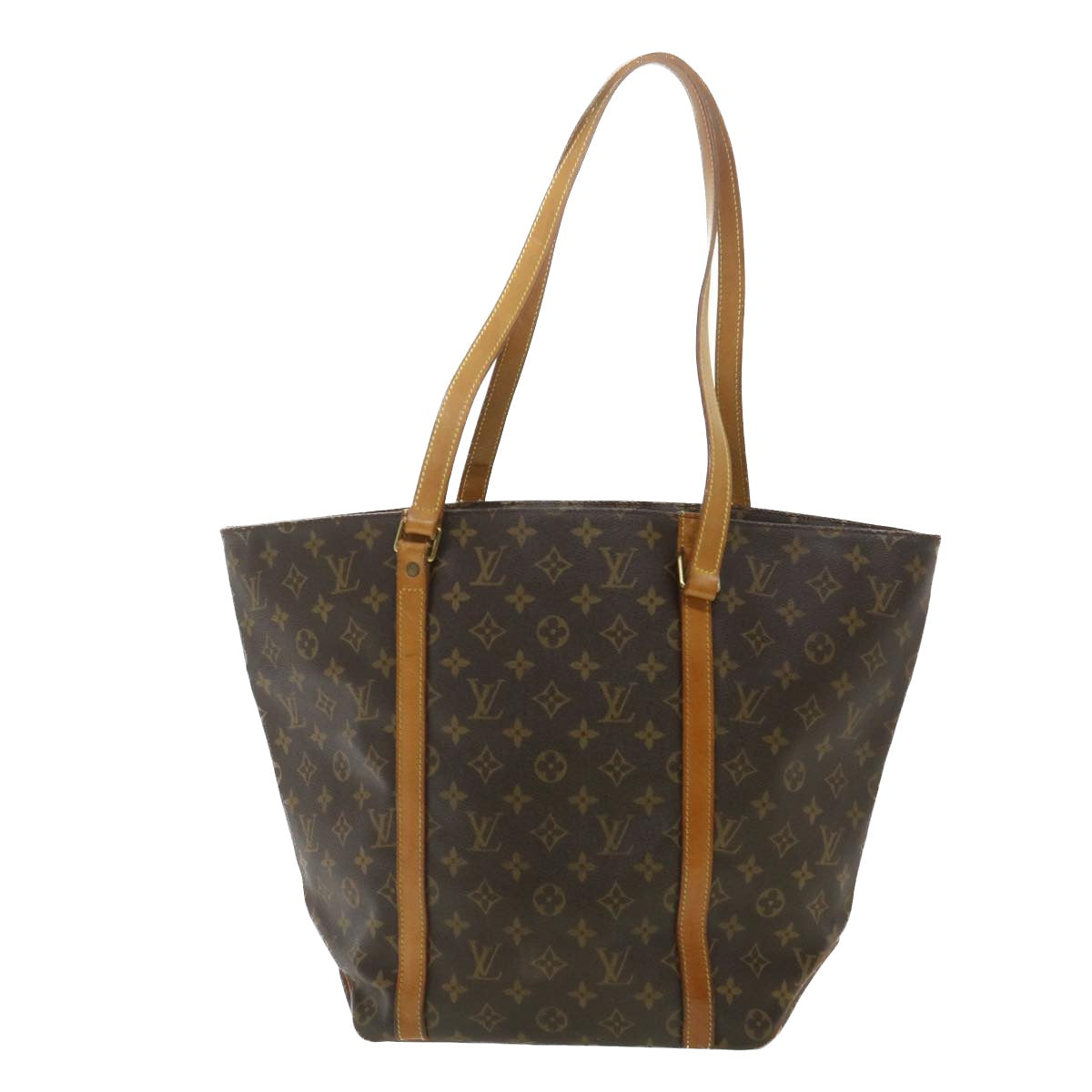 LOUIS VUITTON Monogram Sac Shopping Tote Bag M51108 LV Auth yk5796