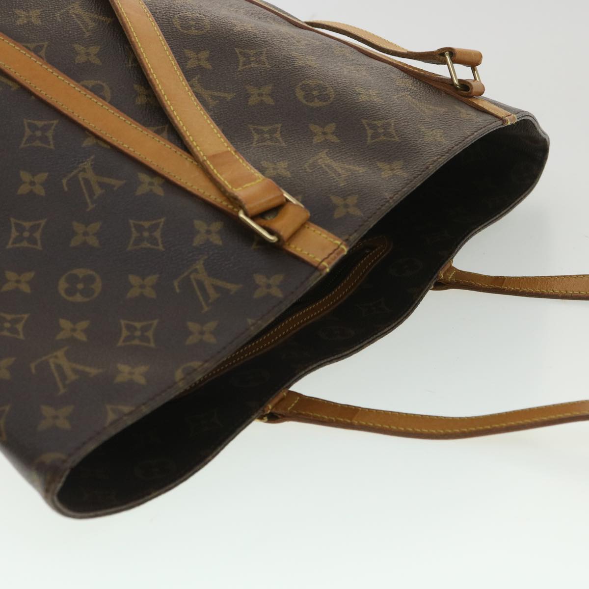 LOUIS VUITTON Monogram Sac Shopping Tote Bag M51108 LV Auth yk5796