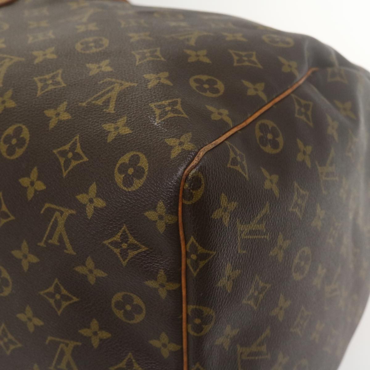 LOUIS VUITTON Monogram Keepall 60 Boston Bag M41422 LV Auth yk5809