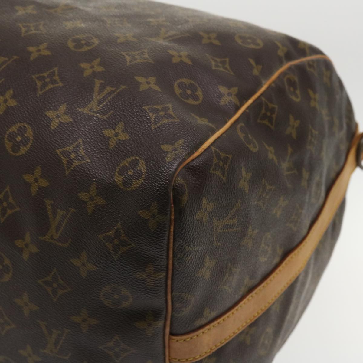 LOUIS VUITTON Monogram Keepall Bandouliere 60 Boston Bag M41412 LV Auth yk5836