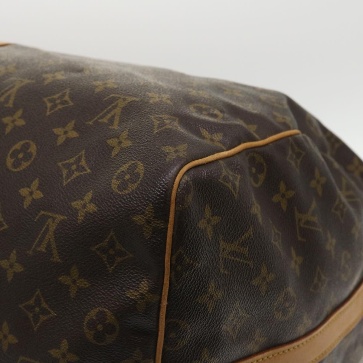 LOUIS VUITTON Monogram Keepall Bandouliere 60 Boston Bag M41412 LV Auth yk5836