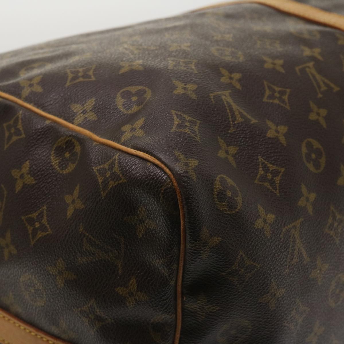 LOUIS VUITTON Monogram Keepall Bandouliere 60 Boston Bag M41412 LV Auth yk5836