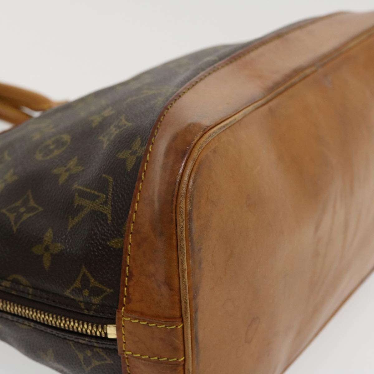 LOUIS VUITTON Monogram Alma Hand Bag M51130 LV Auth yk5846