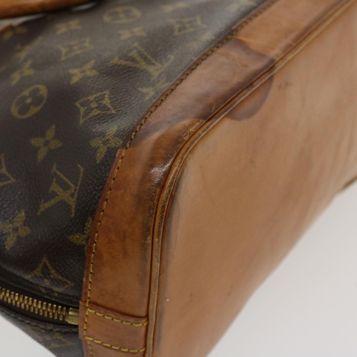 LOUIS VUITTON Monogram Alma Hand Bag M51130 LV Auth yk5846