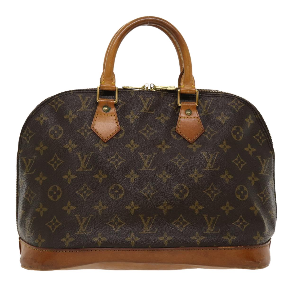 LOUIS VUITTON Monogram Alma Hand Bag M51130 LV Auth yk5846