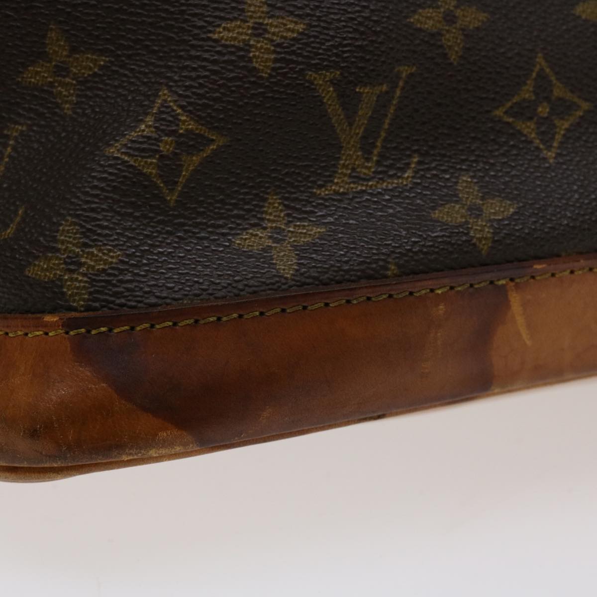 LOUIS VUITTON Monogram Alma Hand Bag M51130 LV Auth yk5846