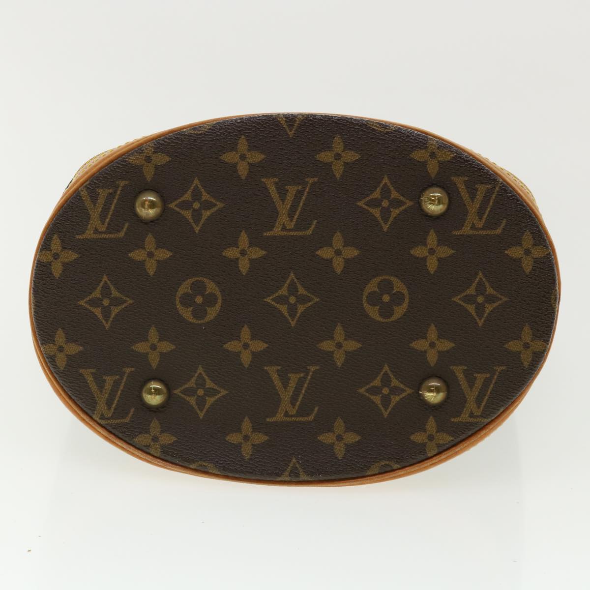 LOUIS VUITTON Monogram Bucket PM Shoulder Bag M42238 LV Auth yk5851